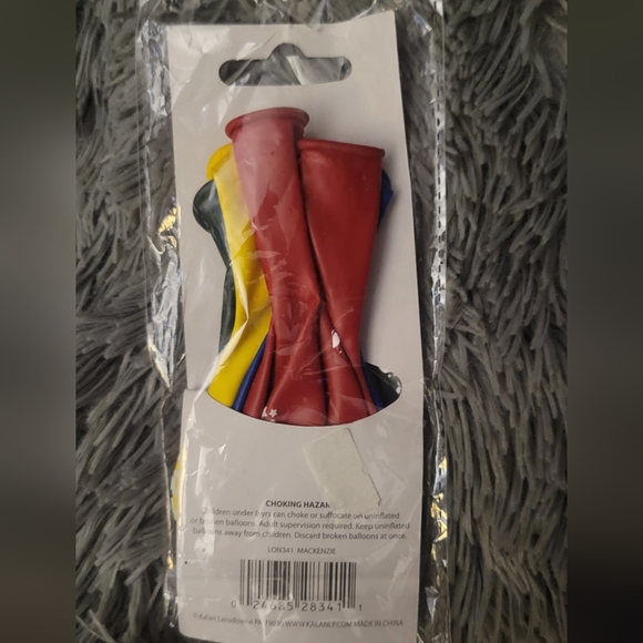 Personalized Balloons for every occasion, "MACKENZIE" in assorted Colors - Picture 3 of 3